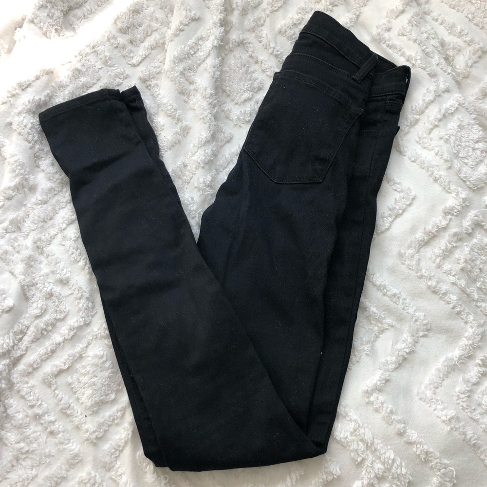 Jbrand black skinny jeans